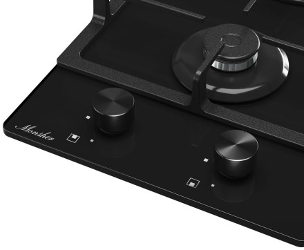 Газовая варочная панель Monsher MGG 33 Noir