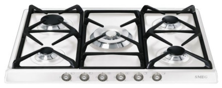 Газовая варочная панель smeg SR775BS Газовая варочная панель smeg SR775BS