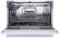 Компактная посудомоечная машина Бирюса DWC-506/5 W, белый