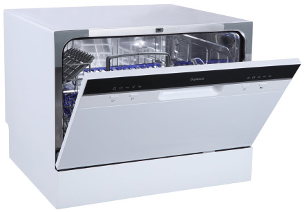 Компактная посудомоечная машина Бирюса DWC-506/5 W, белый