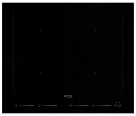Индукционная варочная панель smeg SIM662WLDX