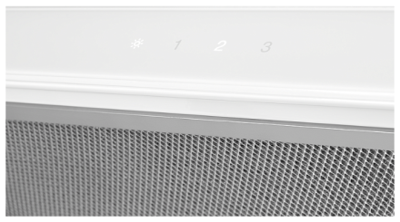 Встраиваемая вытяжка Kuppersberg SLIMLUX S 60 GW белый/белое стекло