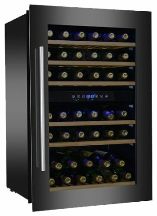 Встраиваемый винный шкаф Dunavox DX-41.130BBK Встраиваемый винный шкаф Dunavox DX-41.130BBK