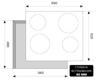 Варочная панель LEX EVH 640 IV Варочная панель LEX EVH 640 IV