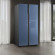 Холодильник WEISSGAUFF WSBS 600 NoFrost Inverter Blue Glass Холодильник WEISSGAUFF WSBS 600 NoFrost Inverter Blue Glass