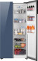 Холодильник WEISSGAUFF WSBS 600 NoFrost Inverter Blue Glass Холодильник WEISSGAUFF WSBS 600 NoFrost Inverter Blue Glass