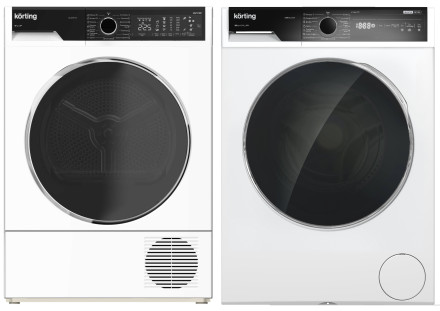Комплект стиральная и сушильная машина Korting KWM 58ILS1297 + KD 60L97 Комплект стиральная и сушильная машина Korting KWM 58ILS1297 + KD 60L97