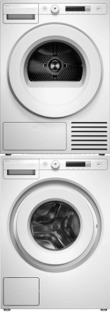 Комплект стиральная и сушильная машина Asko W1084BW + T108HBW