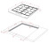 Газовая варочная панель Monsher MGG 43 Blanc Газовая варочная панель Monsher MGG 43 Blanc